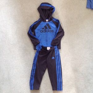 Adidas Boys track outfit size 3T